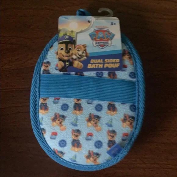 It’s bundle time! NWOT Paw Patrol Purple and Blue 2pc Bath Pouf Set - Picture 4 of 5